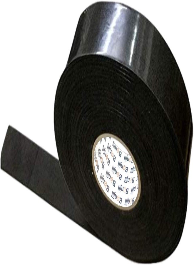 Bonjil Single Side EVA Gasket Black Foam Tape Thickness 3mm, 24mmX8mtr (1 roll) - Image 2